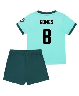 Günstige Wolves Joao Gomes #8 Auswärts Trikotsatzt Kinder 2025-26 Kurzarm (+ Kurze Hosen)